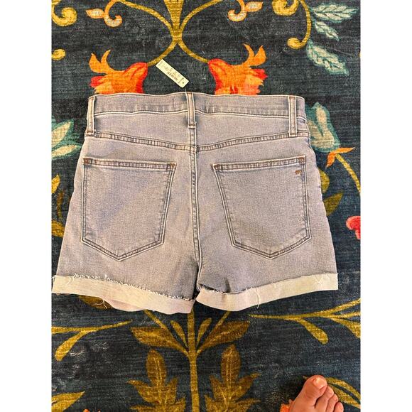 NWT Madewell High-Rise Denim Shorts Size 28 - Picture 7 of 9